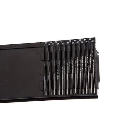 Forney 20-Piece Mini-Drill Bit Set, Sizes 61-80 60239